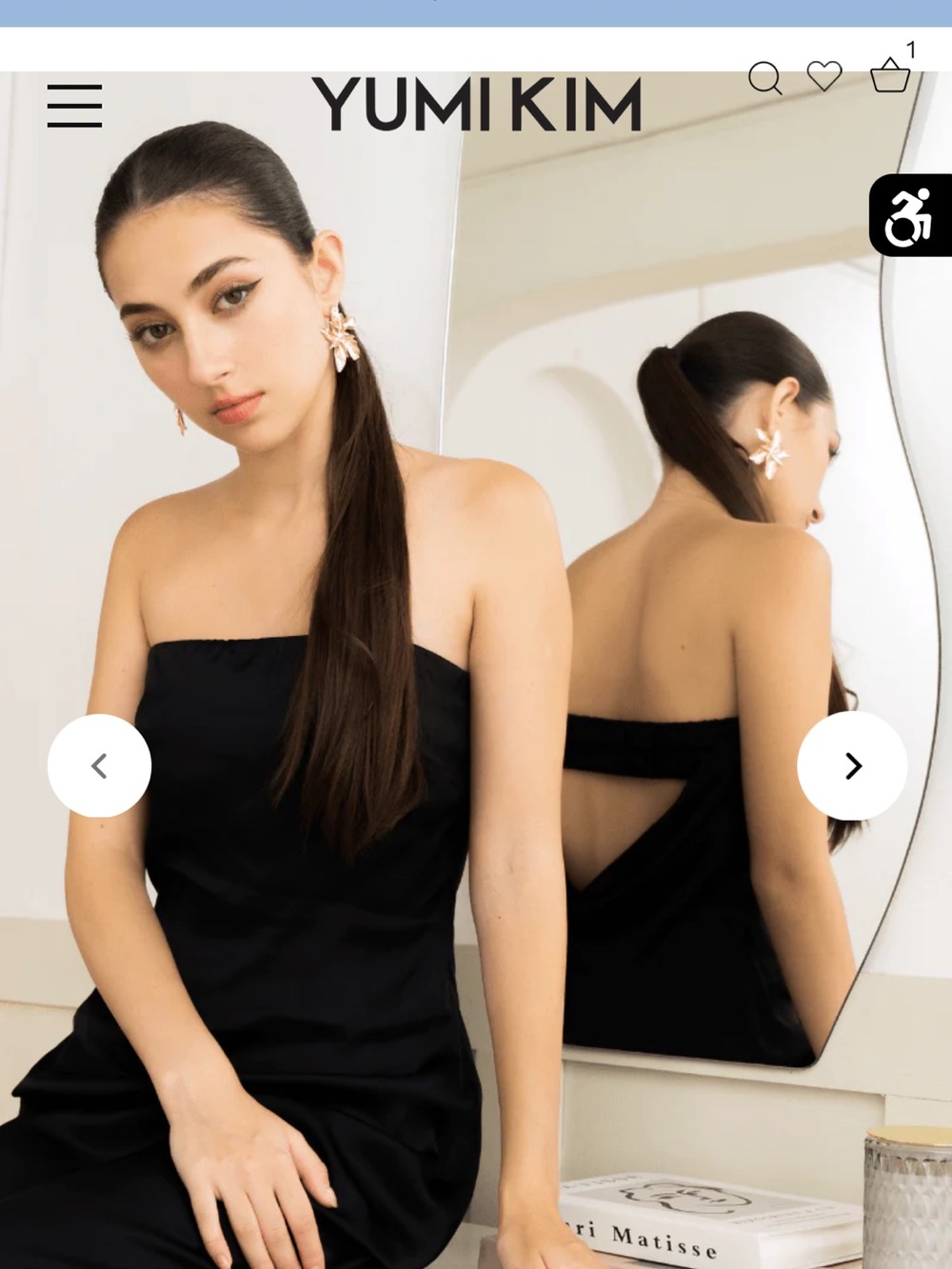 Yumi Kim Black Honey Dress NWT